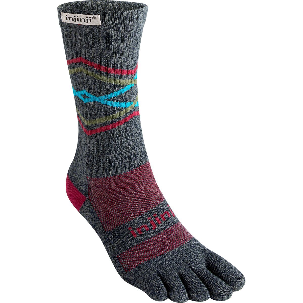Injinji Trail Midweight Crew CoolMax Sock